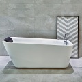 Einfaches Design Acryl freistehende Badewanne