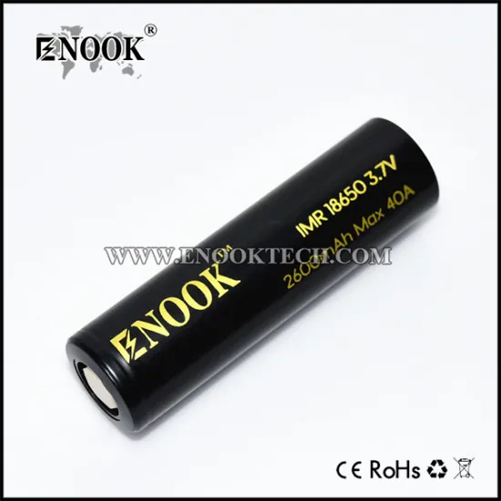 Enook 18650 3.7v 2600mah Rechargeable Battery