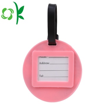 Silicone 3D Logo Travel Need Luggage Tag Wholesale