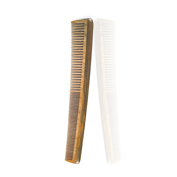 Premium Wooden Double Tooth Hair Cutting Comb for Salons: New Arrival