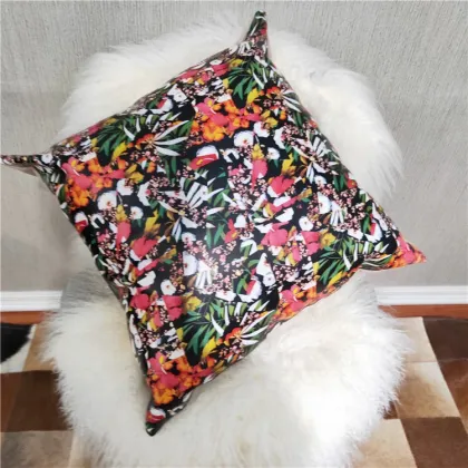 Cowhide Pillows Decorative Throw Pillow Cover Case Farm Animal Cowhide Cushion Covers