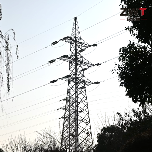 Projeto robusto de torre de aço angular para sistemas de energia