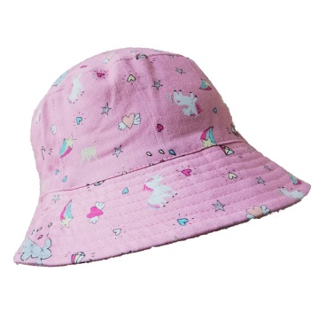 Cotton Bucket Hat for Summer Beach