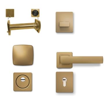 Aluminum Door Handle Kit Square