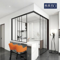 Bar corner sliding door