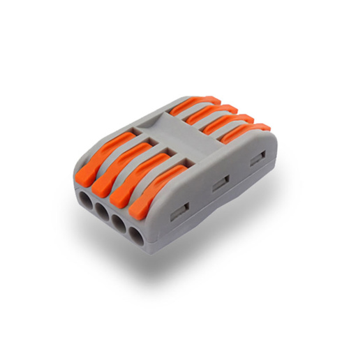 PCT-2-4 Oranje Conjoint Cage Spring Terminal Block