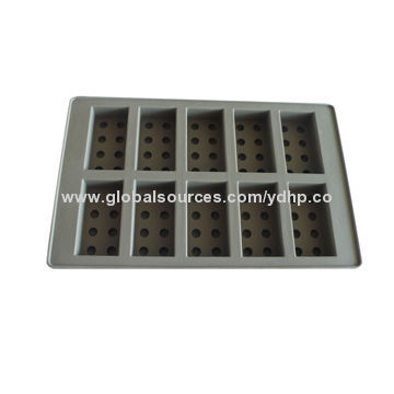 Silicone ice cube tray, made of LFGB/FDA standard silicone