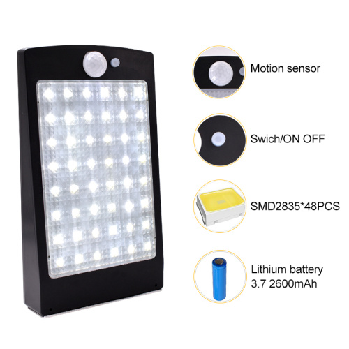 PIR Sensor LED Solar Street Light