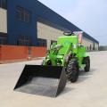 baterai 4 roda drive mini elektrik mini loader