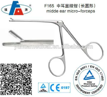 ENT surgical ear micro forceps, Ear instruments