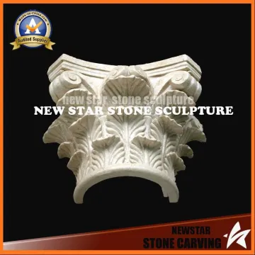 Customized Natural Marble Column Hand Made Marble Column/Pillars