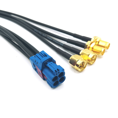 Mini Fakra to SMA Female Male Cable Assemblies