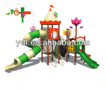 garden cartoon slide outdoor playground slide