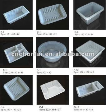 pp pe pvc pet Plastic Trays