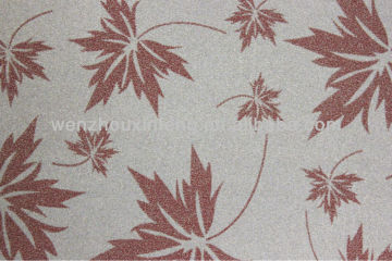 Vinyl removable pvc adhesive sticker glitter paper