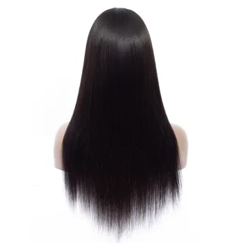 13x4 HD Transparent Lace Front Human Hair Wig Straight Frontal Wig Brilizian Hair Wigs