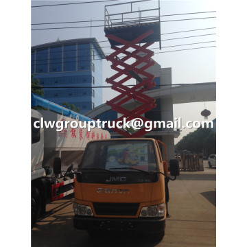 Antena de 10m JMC camiones de plataforma de trabajo