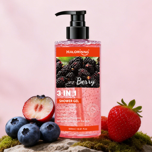 Gel de banho Mixed Berry com aroma frutado para lavagem corporal