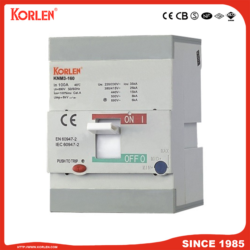 Moulded Case Circuit Breaker MCCB KNM3 CB 100A