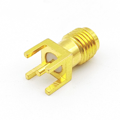 Male Female SMA RF Coaxial PCB Mount Connector