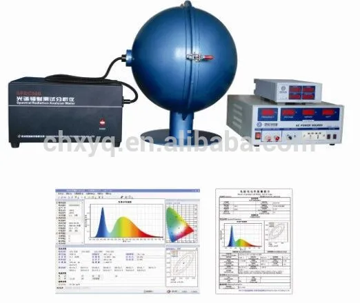 1.5m Integrating Sphere Spectroradiometer (spectrometer)system For Led Measurement