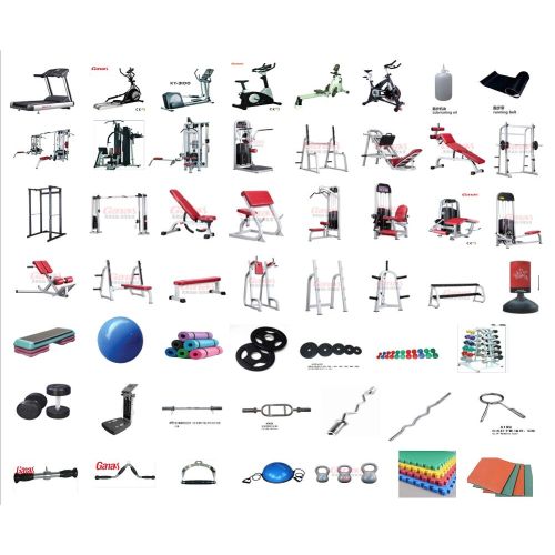 400㎡ Commercial Gym Equipment Package