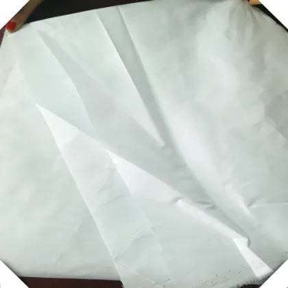 Polyester Cotton Mixed Woven White Fabric