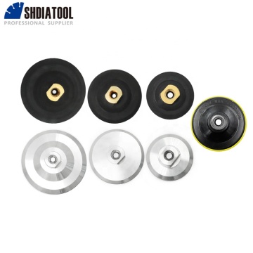 3IN/4IN/5 cali Diamond Polishing Polishing z gwintem M14/5/8 ''-11 dla szlifierów kątowych