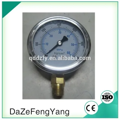 water high pressure meter gauge