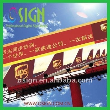 Frontlit banner