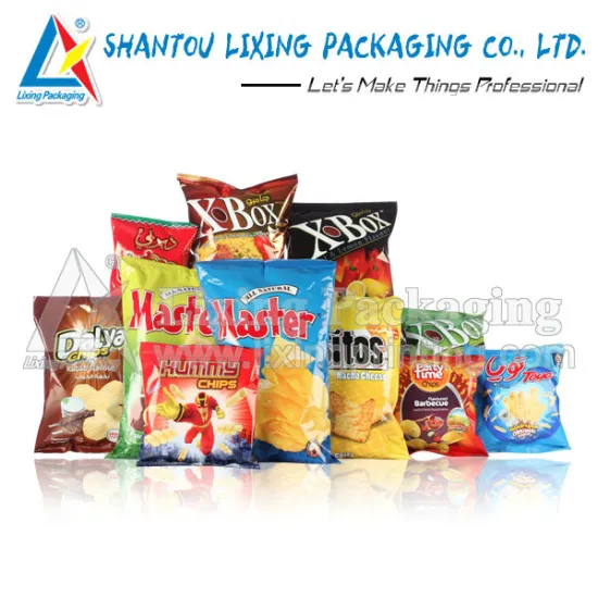 Potato chips bag