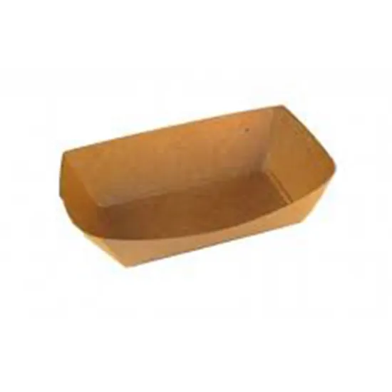 French fries paper box packaging boat design
