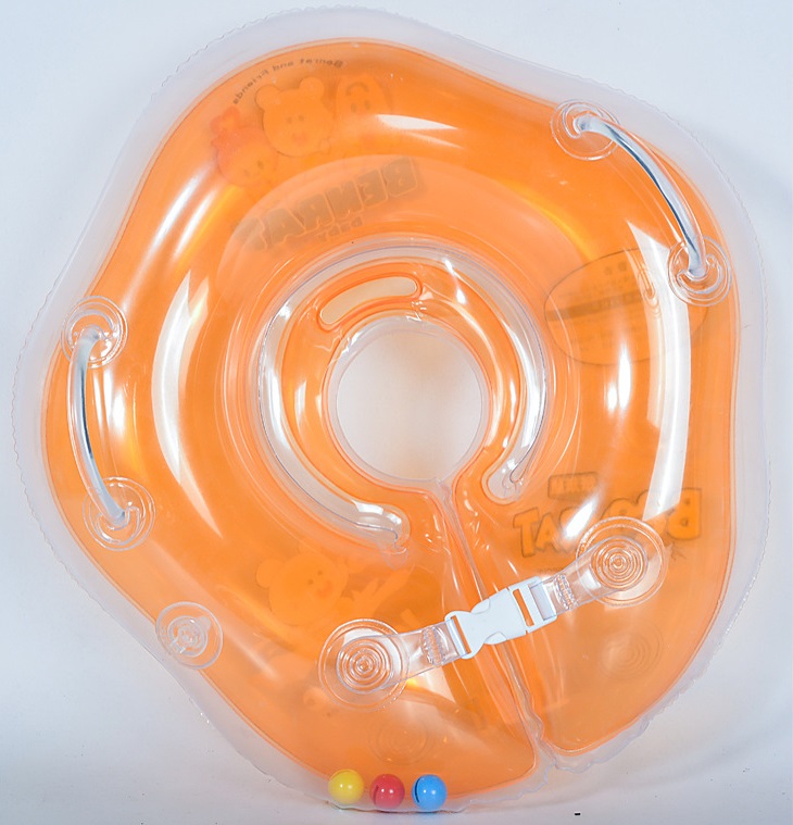 Inflatable floating ring for babies learn to swim