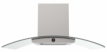100cm Island Premium Cooker Hood in Stainless Steel