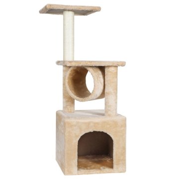 Cat Tree & Condo Scratching Post Tower,