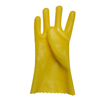 Yellow Single Dipped PVC 27cm