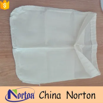 food grade tear resistant organic cotton filter bag