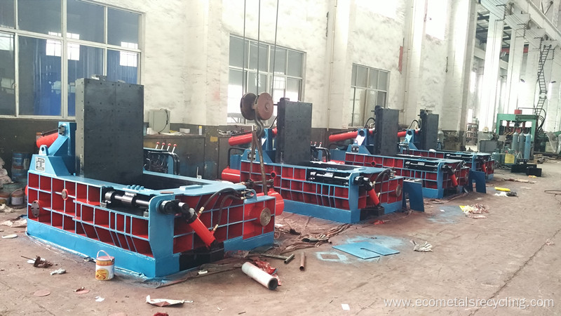 Hot-sale Ferrous and Non-ferrous Metal Scraps Compactor