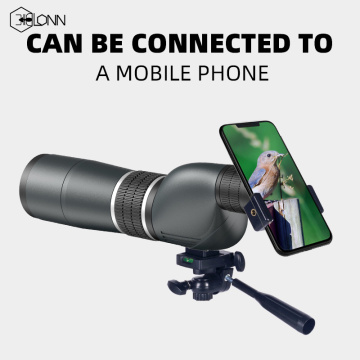 High-quality monocular zoom telescope for bird watching and moon watching