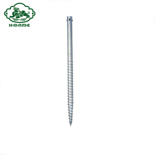 New Product No Dig Ground Screw Pole Anchor