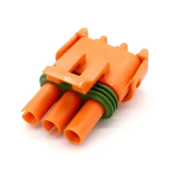APTIV Weather-Pack Series Orange 3 Pin Female Auto MAP Sensor Connector