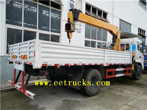 DongFeng 15 ton boom m transuck cranes