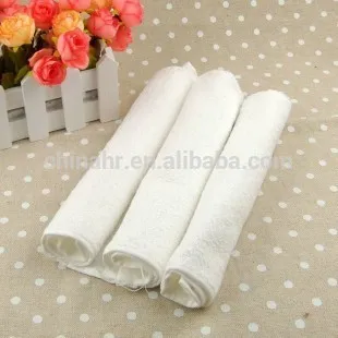 High quality cotton fabric airlines disposable face towel