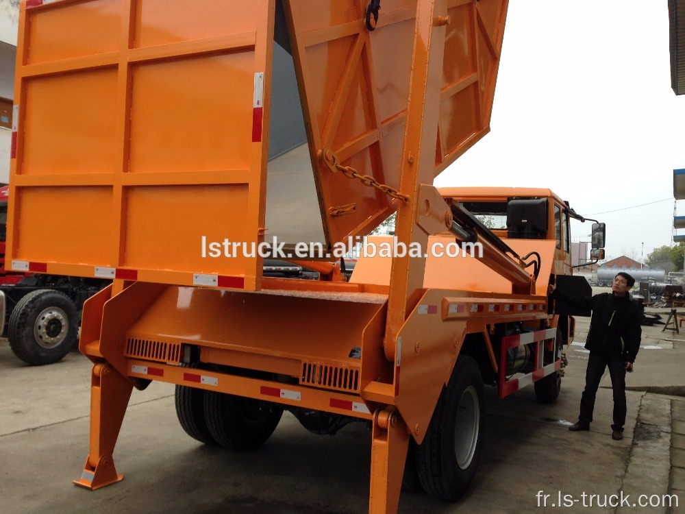Dongfeng à frais virés garbage truck 8-10 tonnes
