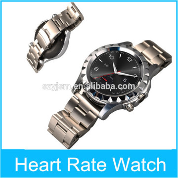 2015 hot bluetooth waterproof pedometer stainless steel men watches luxury smart watches men