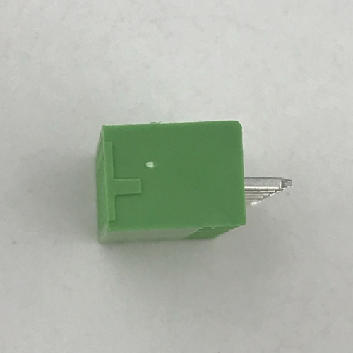 Conector de terminal de enchufe-in de PIN macho recto de 3.81 mm de tono recto