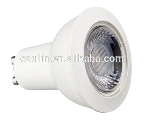 7W COB LED Spotlight GU10 Plastic covered Aluminum 60 degree