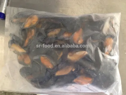 IQF Half shell blue mussel