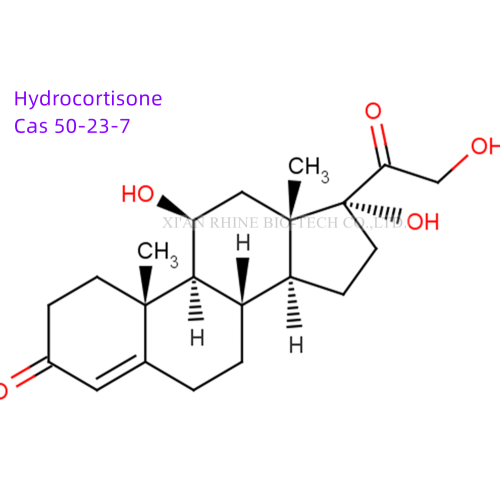 Высокая чистота гидрокортизона порошок CAS 50-23-7