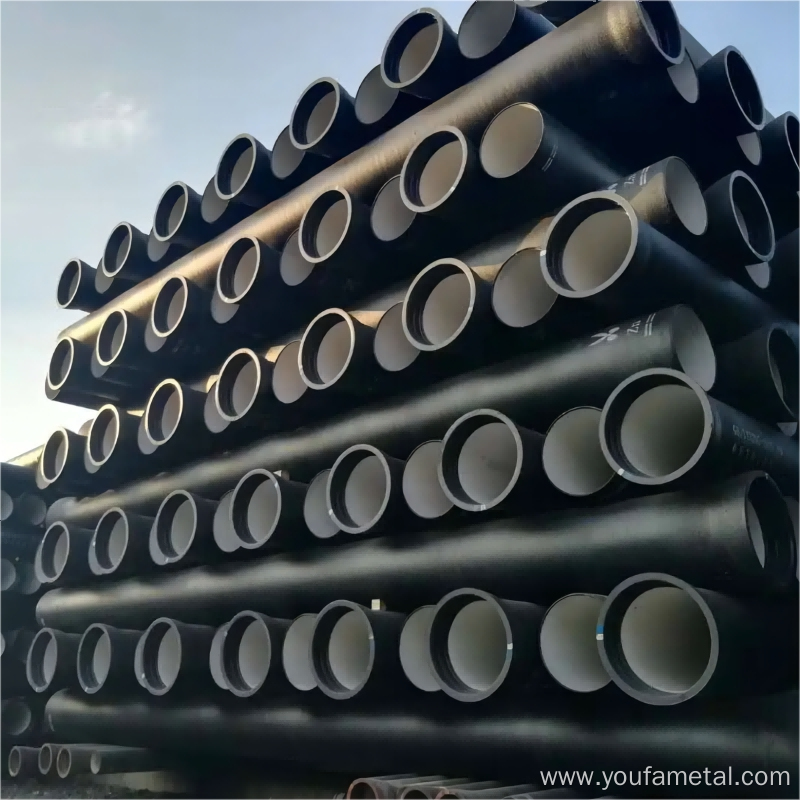 K9/K8/K7 C40/C30/C25 Centrifugal Casting Ductile Iron Pipes